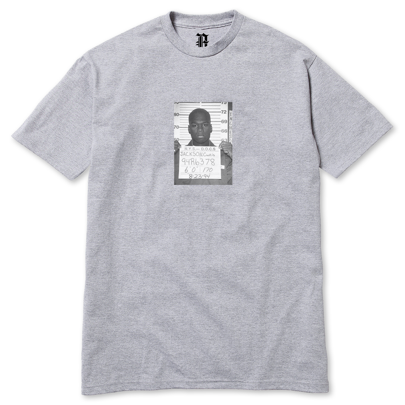 CURTIS JACKSON TEE (GREY)