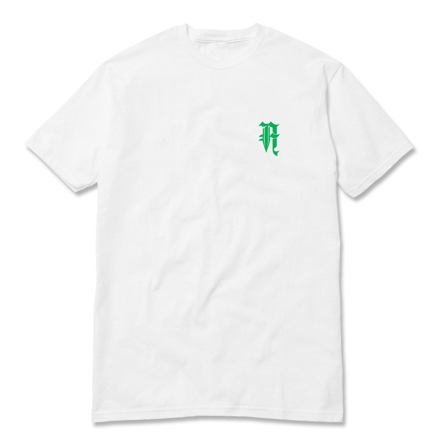 PLANTS TEE (WHITE + GREEN)
