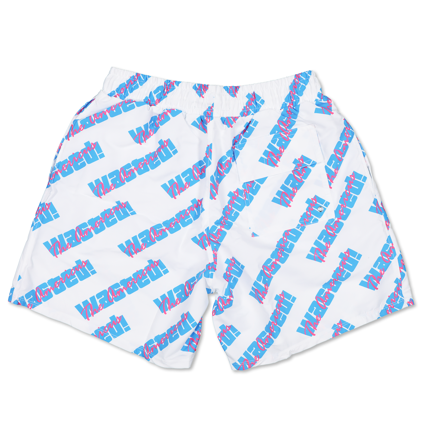 WASTED SWIM SHORTS (WHITE)