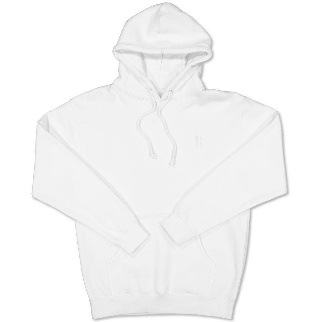 "A" LOGO HOODIE (WHITE)