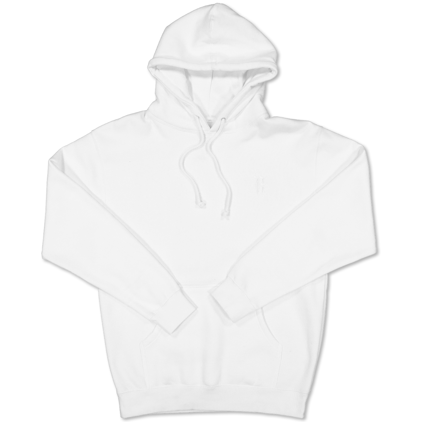"A" LOGO HOODIE (WHITE)